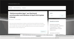 Desktop Screenshot of freidenken.eu