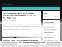 Tablet Screenshot of freidenken.eu